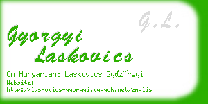 gyorgyi laskovics business card